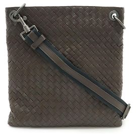 Bolso de Hombro de Cuero Intrecciato de Bottega Veneta