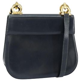 Borsa a Spalla Gancini in Pelle Salvatore Ferragamo