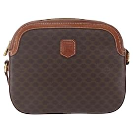 Céline Borsa a Spalla Celine Vintage Macadam in Tela e Pelle