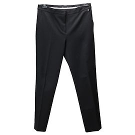 Pantalones negros tapered Max Mara de viscosa