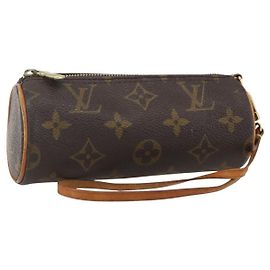 LOUIS VUITTON Pochette Papillon Monogramma LV Auth 157370