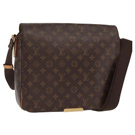 LOUIS VUITTON Bolsa de Ombro Monogram Valmy GM M40526 LV Auth ep12492
