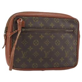 LOUIS VUITTON Pochette Sports Monogram Borsa Clutch N0.183 LV Auth gh1595