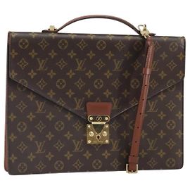 LOUIS VUITTON Borsa Porta Documenti a Tracolla Monogram M53338 LV Auth ep12567