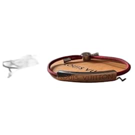Bracciale Louis Vuitton Space Rosso Scuro Nylon