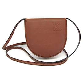 Loewe BORSO A TALLONE PICCOLO Borsa a spalla in pelle marrone