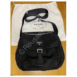Borsa a Tracolla Prada Re-Nylon Nera