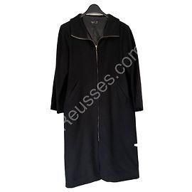 Agnès b. Agnès B langer Mantel Größe 42 schwarz
