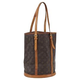 LOUIS VUITTON Borsa a Spalla Monogram Bucket GM M42236 LV Auth 159224