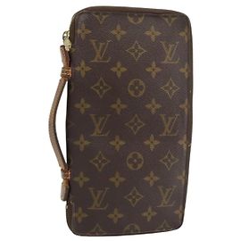 LOUIS VUITTON Organizer Da Viaggio Monogram Custodia M60119 LV Auth 159477