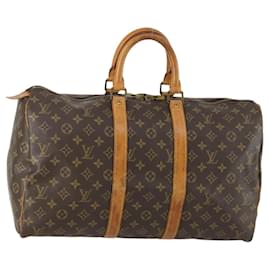 LOUIS VUITTON Borsa Boston Monogram Keepall 45 M41428 Auth LV 158351