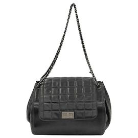 Chanel Vintage Chocolate Bar Reissue Flap Quilted Lambskin Medium