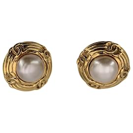 Orecchini in metallo vintage Chanel