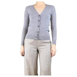 Grauer dünner Strickcardigan - Größe XS - Burberry