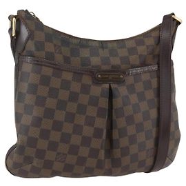 LOUIS VUITTON Borsa a Spalla Bloomsbury PM Damier Ebene N42251 LV Auth 160024