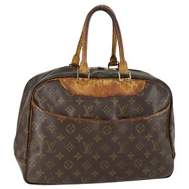 LOUIS VUITTON Borsa a Mano Monogram Deauville M47270 LV Auth ka1385