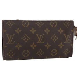 LOUIS VUITTON Monogram Bucket GM Accessory Pouch LV Auth 159225
