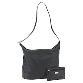Borsa a Spalla LOEWE in Pelle Nera Argento Autentica bs32120