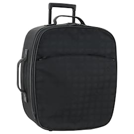 Valigia in nylon nera della nuova linea da viaggio CHANEL CC Auth bs31796 - Chanel