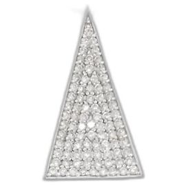 Autre Marque Colar de diamante em ouro branco Au750
