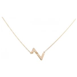 Collana Louis Vuitton LV Volt sottosopra in oro rosa 750