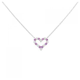 Collana Mini Cuore Sentimentale in Platino Tiffany - Tiffany & Co