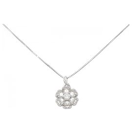 Autre Marque Diamant-Halskette Pt900 Pt850