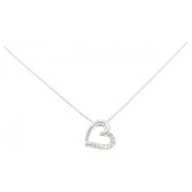 Autre Marque Collar de diamante en oro blanco Au750