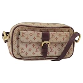 LOUIS VUITTON Borsa a Spalla Monogram Mini Juliet MM Rossa M92219 LV Auth gh1563