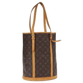 LOUIS VUITTON Borsa a Spalla Monogram Bucket GM M42236 LV Auth 159047