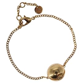 FENDI Pokemon x Fragment Poké Ball Armband aus Metall in Goldton Auth BA9231SAM - Fendi