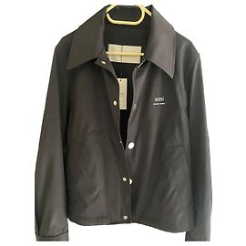 Ami Jacke UJK242 Schwarz Nylon