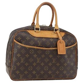 LOUIS VUITTON Bolso de Mano Monogram Deauville M47270 LV Auth 159521