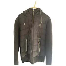 Giacca ibrida Mackage Andrew-Z nera con cappuccio