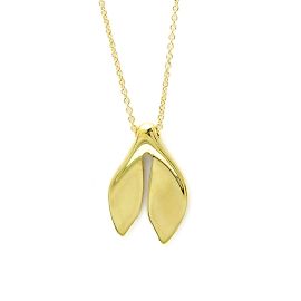 Tiffany & Co Collana Tiffany Leaf Fin in Oro Giallo (18K)