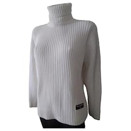 Polo Ralph Lauren Rollkragenpullover Baumwolle Ecru