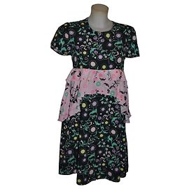 Vestido estampado Trussardi Jeans multicolor