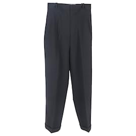 Pantalones rectos La Bomba en algodón negro de Jacquemus