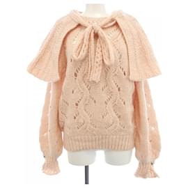 Chanel Strickpullover Rosa Baumwolle