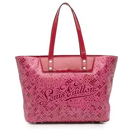 Borsa Tote PM Cosmic Blossom in tela rivestita Takashi Murakami rosa di Louis Vuitton