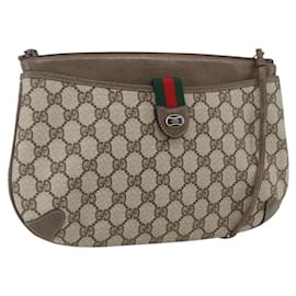 Borsa a tracolla Gucci Vintage Web GG in tela rivestita piccola