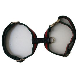Gucci Dog and Cat Harness Black Cloth