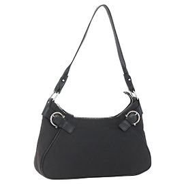 Borsa a Spalla Gancini in Tela Salvatore Ferragamo