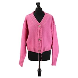 Acne Studios Cardigan aus rosa Wolle