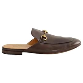 Gucci Mocassini in pelle marrone