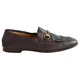 Gucci Mocassini in pelle marrone