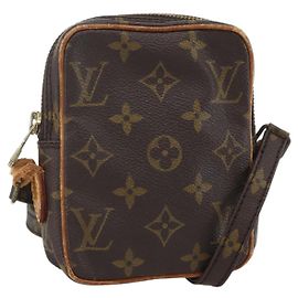 LOUIS VUITTON Monogram Mini Danube Schultertasche M45268 LV Auth 159545