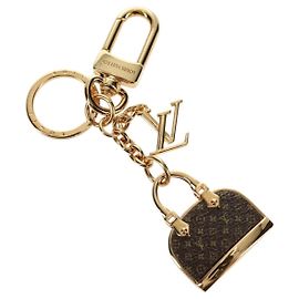 LOUIS VUITTON Monogram Iconique Alma Charm Porte-clés M01799 LV Auth 128542M