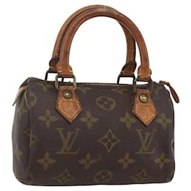 LOUIS VUITTON Borsa a Mano Mini Speedy Monogram M41534 LV Auth 159593