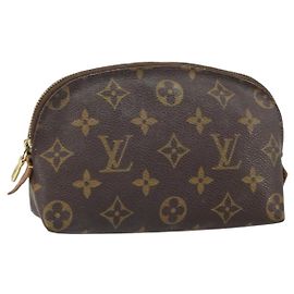 LOUIS VUITTON Pochette Cosmetica Monogram PM Pouch M43998 LV Auth BA9236